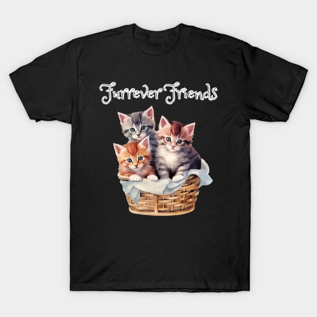 Furrever Friends T-Shirt by Courtney's Creations